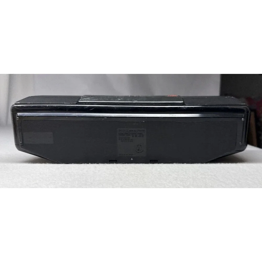 Sony CFS-210 Soundrider AM FM Stereo Cassette Boombox Radio Tested Works Vintage